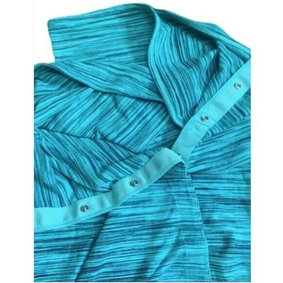 Champion Lightweight Circle Snap Scarf Wrap Blue - Picture 1 of 10